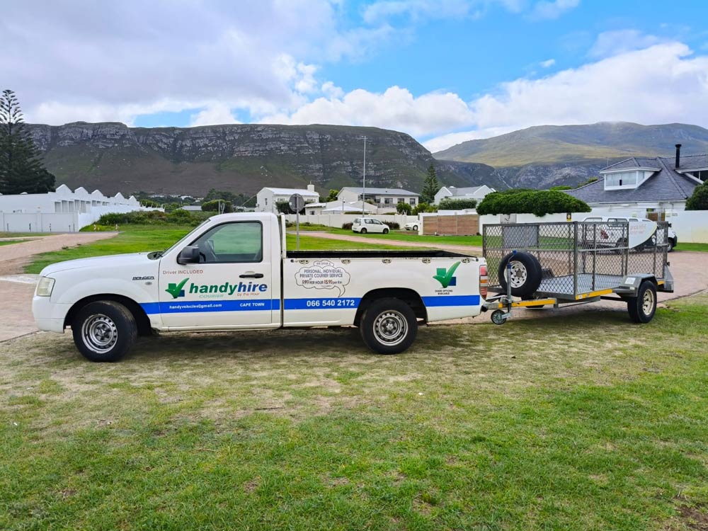 Handy Hire Versatile Bakkie and Trailer